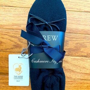 J. CREW Cashmere Ballet Slippers New With Tag